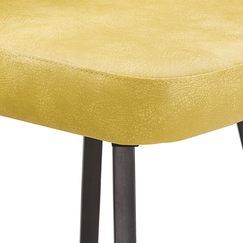 Sabine Counter Stool, Yellow, Bar Stool  (30" Seat Height)