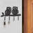 Clapham Metal Wall Organizer with Key Hooks