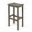 3-Piece Balcony Bar Set With Bottom Shelf Table And 2 Stools