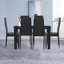 6 - Person Glass Top Four Leg Dining Set