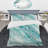 Silver Springs I Blue Green - Nautical & Coastal Duvet Cover Set - Microfiber Polyester-38757825
