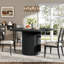 Round Metal Base Dining Table-432915259