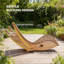 Chaise berçante en bois, chaise berçante d'extérieur