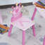 Ensemble de table rectangulaire et de chaises pour enfants 3 pièces Dena