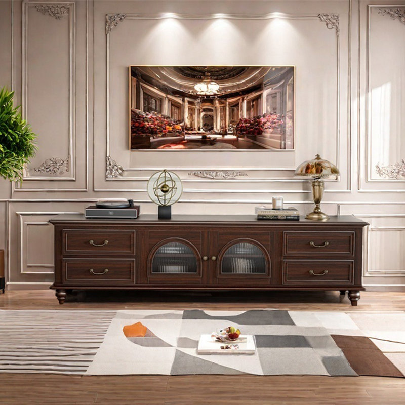 Meuble télé classique de style américain, 86.61"