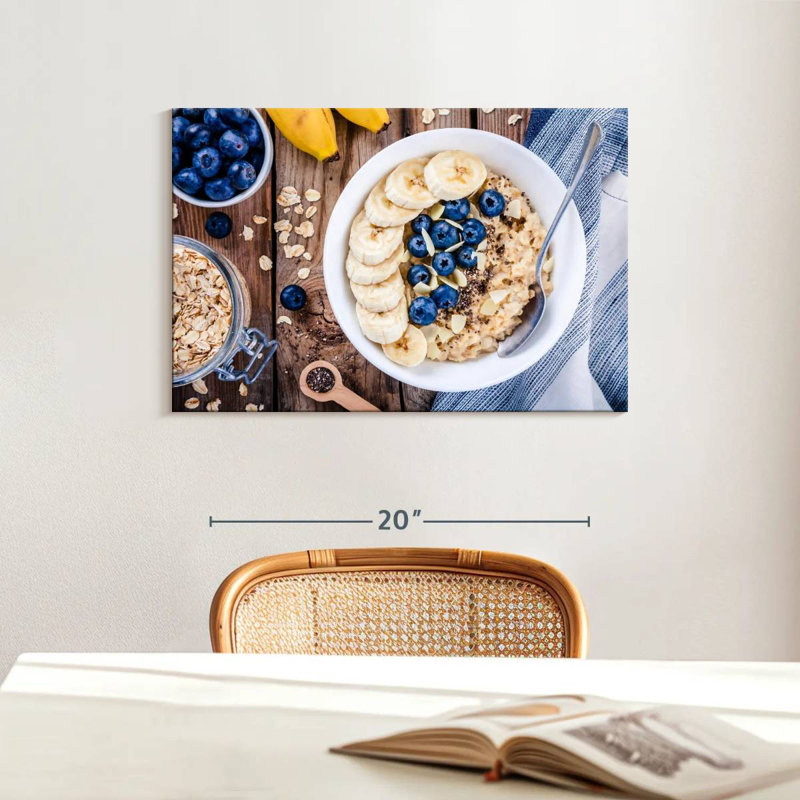 Petit-déjeuner sain à l'avoine Yarlin, H 16 po x l 24 po
