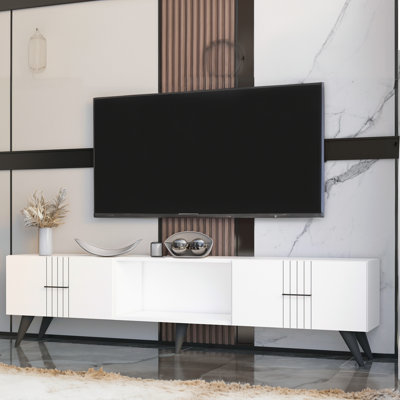Izella Unfinished TV Stand for TVs up to 78"