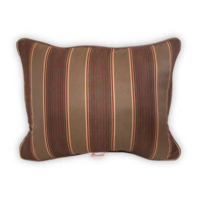 Accessories Sunbrella® Striped Lumbar Pillow