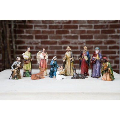  12 Piece Nativity Figurine Set