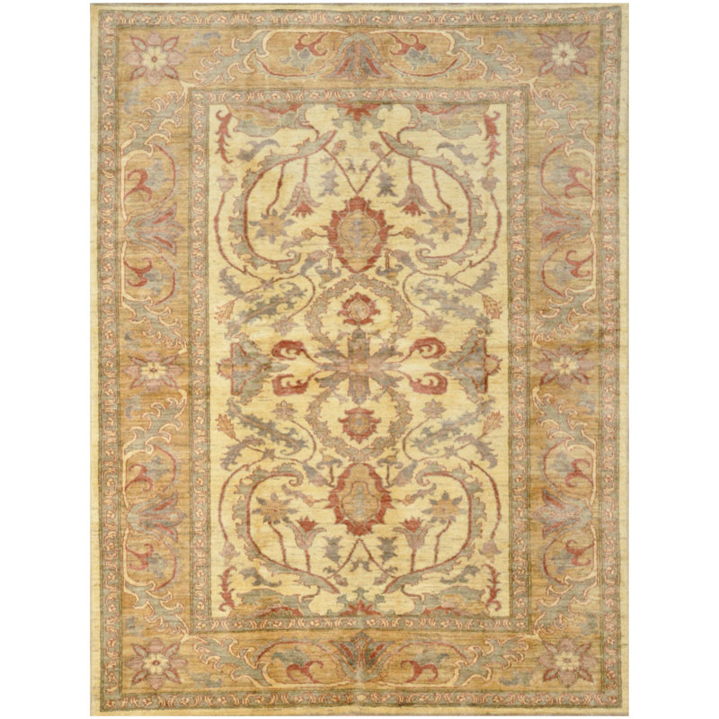 Tapis oriental en laine noué à la main Fahham