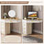 Bureau en coin avec 4 tiroirs-88700180