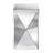 Hanchett Mirrored Glass Top End Table