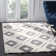 Ashburnham Olympia Shag Performance Geometric Rug