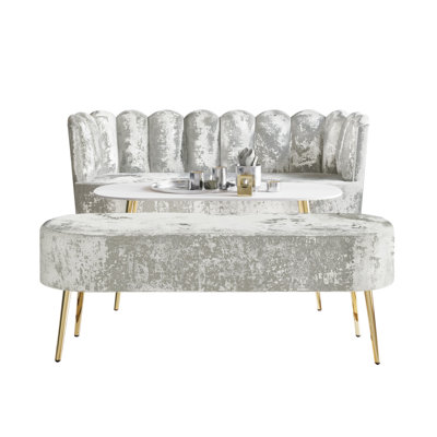 Lashaunta 3 - Piece Velvet Living Room Set