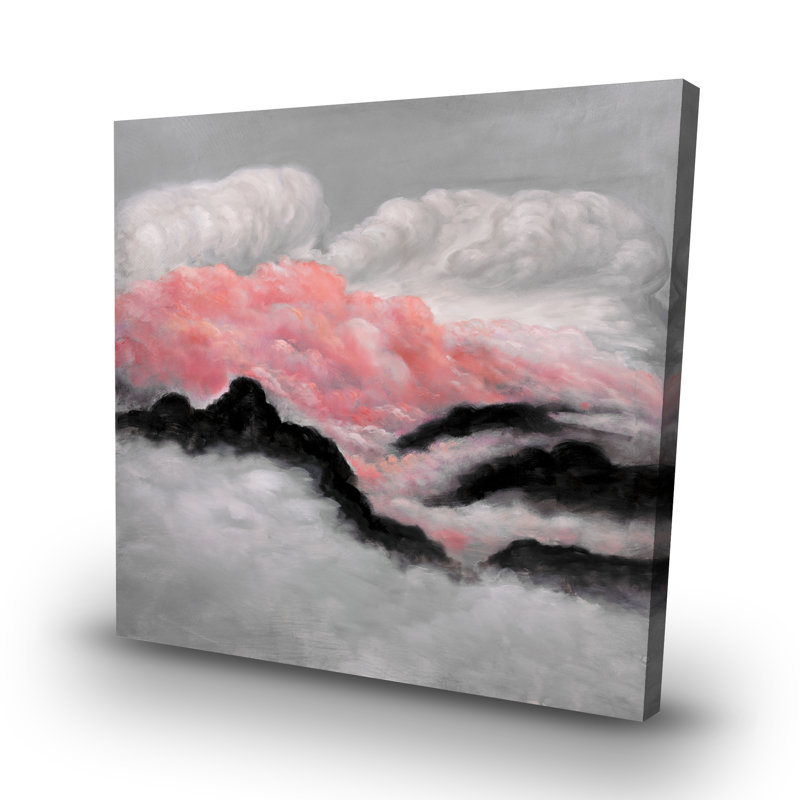clouds - 32"x32" art on canvas