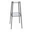 Lampe torchère sur pied à 3 tablettes avec tablettes de rangement Sentinel - Lampe debout moderne pour le salon et la chambre