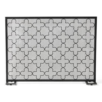 Iron Fireplace Barrier - Fire Hazards With Ease Elegant Enhance Beauty Of Your Area