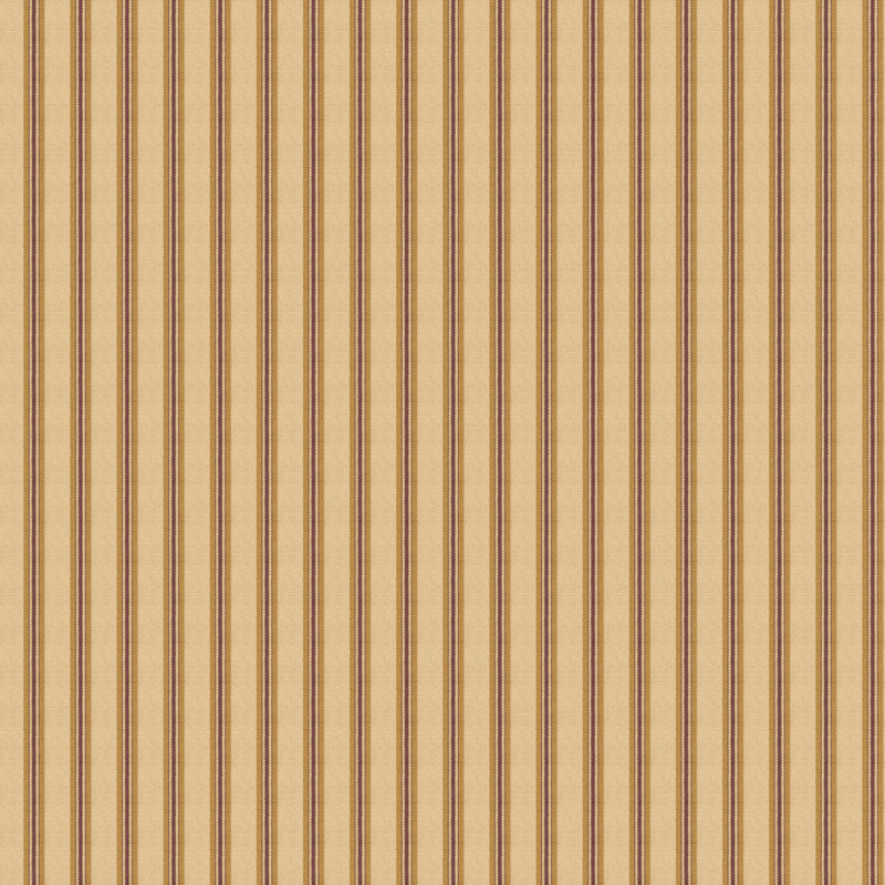 Print Club Somerton Stripe 32.81' L x 27.56" W Wallpaper Roll, Ochre