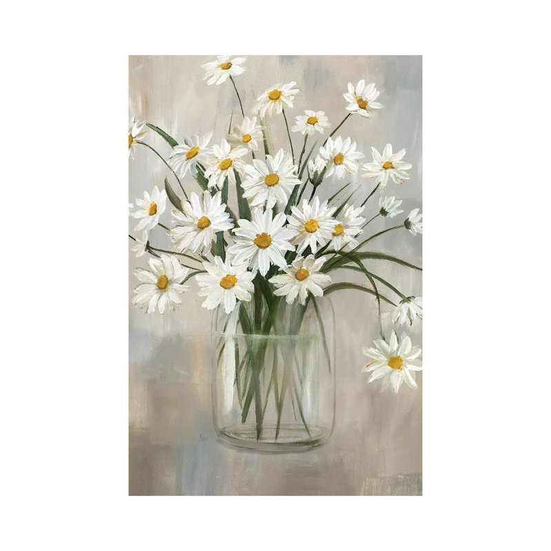 Daisy Cluster- Gallery-Wrapped Canvas Giclée