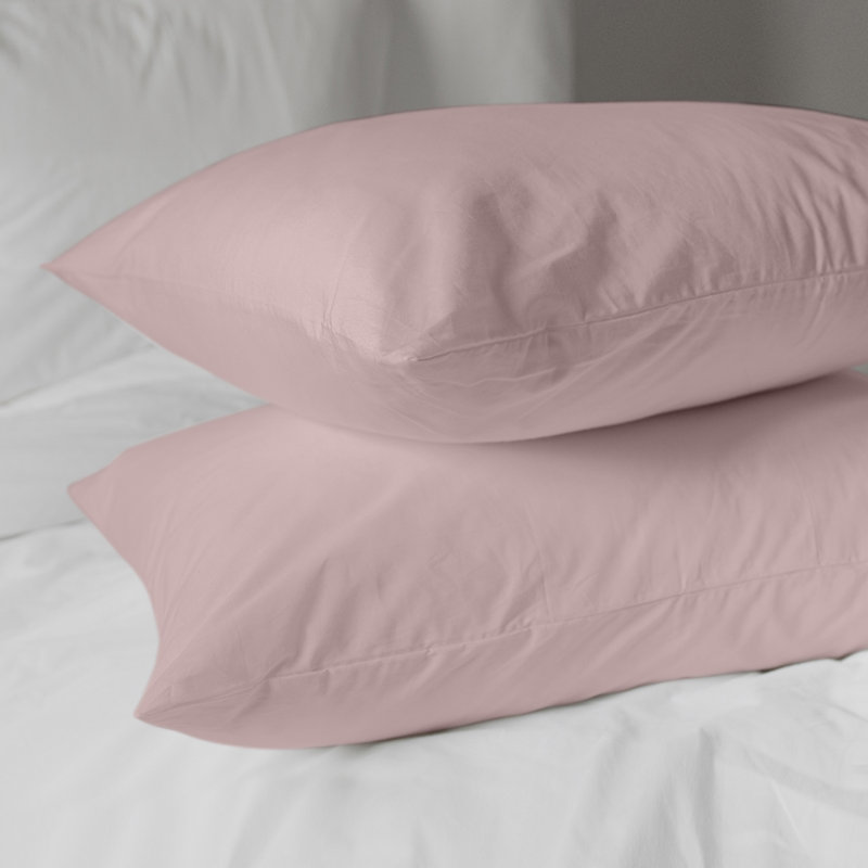 Luxe Soft & Smooth TENCEL Pillow Case Pair, King, Pink