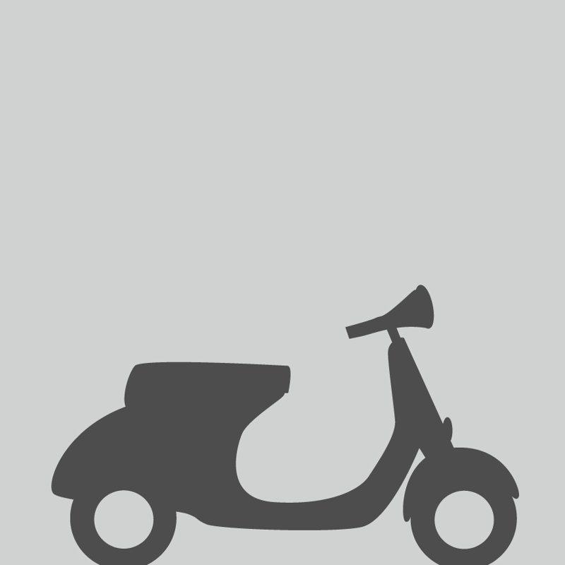 Décalcomanie murale scooter du moteur Monico, Gris foncé