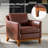 Florita Genuine Leather Armchair-120199216