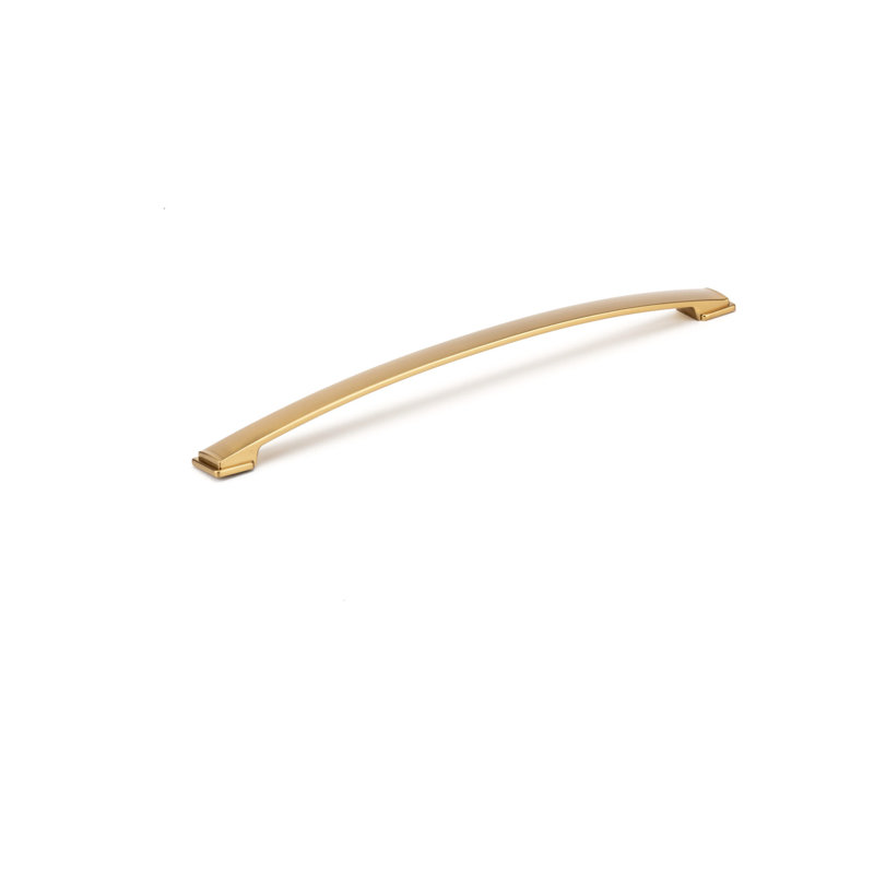 Poignée arche en métal 6 5/16 po, Aurum or brossé, 12 5/8"