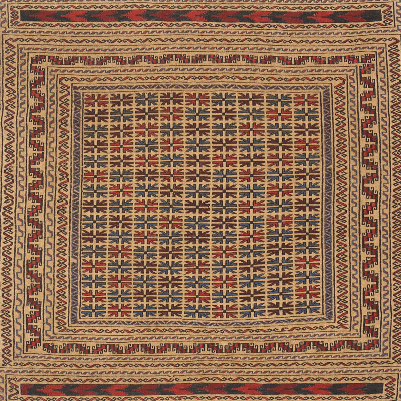 Southwestern Indoor Rug, Square 7'