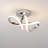 Damontez 1 - Light  11.02" Unique/Statement Geometric LED Flush Mount