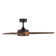 54" Mod 3 - Blade Outdoor/Indoor Smart Ceiling Fan with Remote Control and Dimmable LED Light Kit Included, Works With Google Assistant, Amazon Alexa, iOS And Android APP