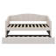 Lit de jour simple rembourré de style canapé avec lit gigogne sous le lit-1184940829