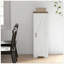 Armoire de rangement Farmhouse avec tablette réglable et porte de grange simple pour une organisation polyvalente