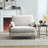 Space-Saving 3-in-1 Convertible Sofa Bed Recliner, Mid-Century Modern Design for Small Spaces, Multi-Functional Furniture with Removable Storage Pockets-430816903