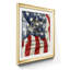 America - Reproduction d'art textuel sur papier encadré-646599110-646599107