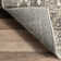 Daye Traditional Tiled Power Loom Performance Gray/Beige Rug