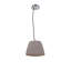 Phaedra 1 - Light Silver Dome Pendant