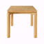 Table de salle à manger en bois massif, idéale pour la salle à manger, la cuisine et le restaurant.