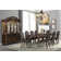 Maximus Extendable Solid Wood Dining Table in Madeira