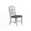 Chaises d'appoint blanches antiques