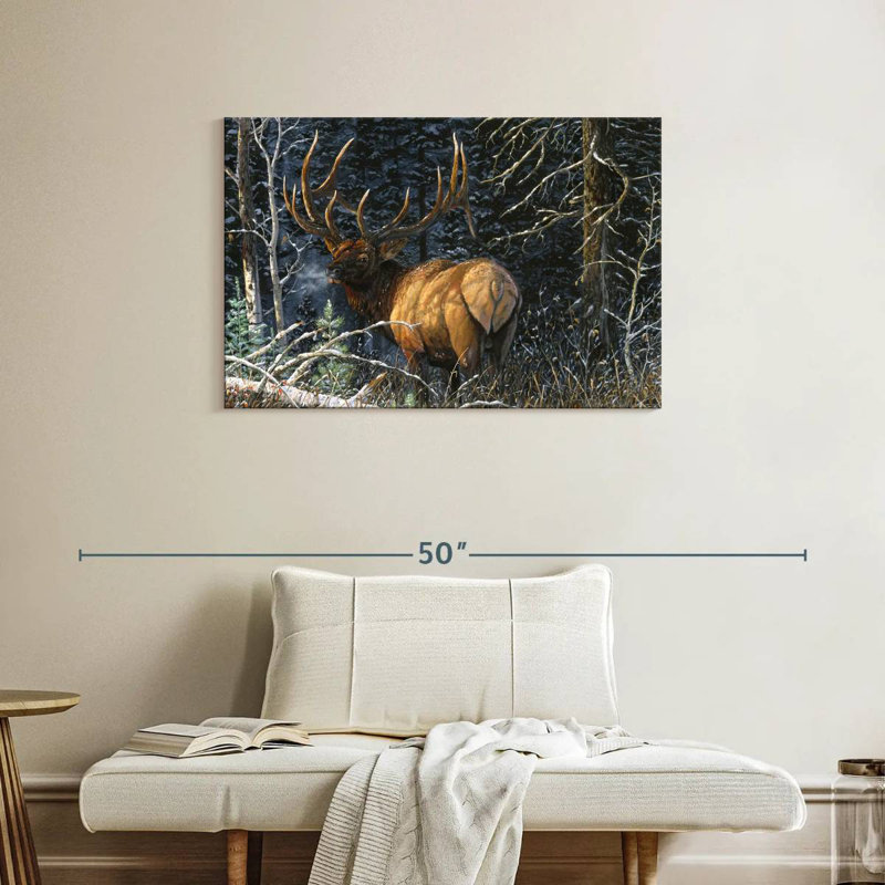 Brampt Legacy Bull, 24" H x 36" W