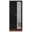 Osbourne High Gloss 2 Door Mirrored Wardrobe - H: 180cm x D: 47cm x W: 76cm-27474045