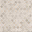Carrelage mosaïque en marbre poli 11 po x 13 po Tivoli