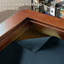 Table de jeu en bois massif avec plateau amovible pour 4 à 6 joueurs-130376039