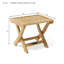 Katana Outdoor Teak Ottoman