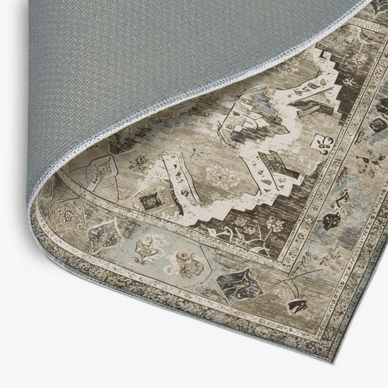 Historic Elegance Indoor And Outdoor Area Rug, Rectangle 9' x 12'
