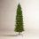 Natural Cut Narrow Saginaw Spruce 7.5ft with Power Pole