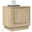 Bedside Cabinet With 2 Pcs 44 X 34.5 X 45 Cm-1498285589