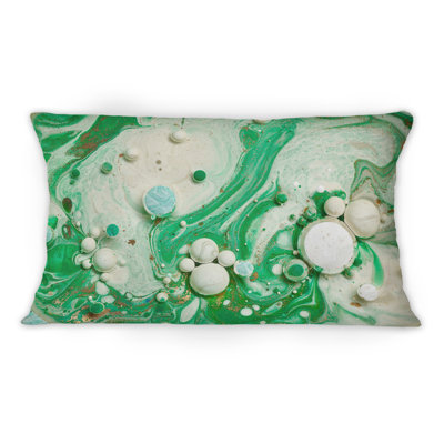 Coussin décoratif abstrait abstrait 12 "x 20"