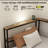 Corner Bed Frame Metal Platform Bed Frames with Storage Drawers Daybed