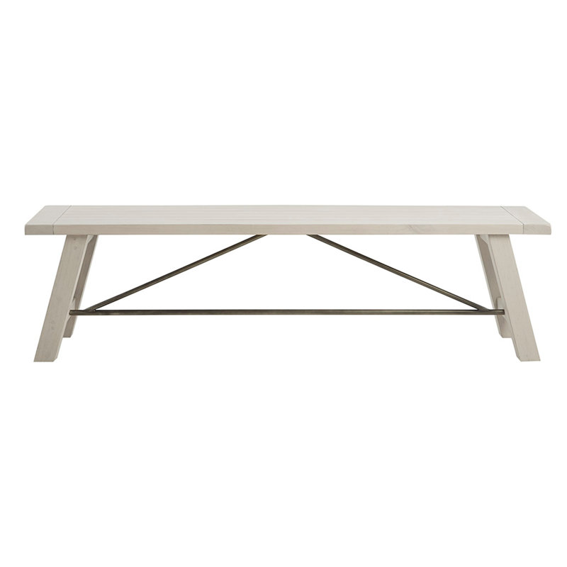 Banc de salle à manger, Blanc récupéré